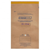 Пакеты бумажные плоские самозаклеивающиеся "КлиниПак" для воздушной и паровой стерилизации 250 х 320 мм (100 шт/уп)