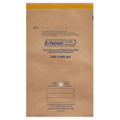 Пакеты бумажные плоские самозаклеивающиеся "КлиниПак" для воздушной и паровой стерилизации 250 х 400 мм (100 шт/уп)